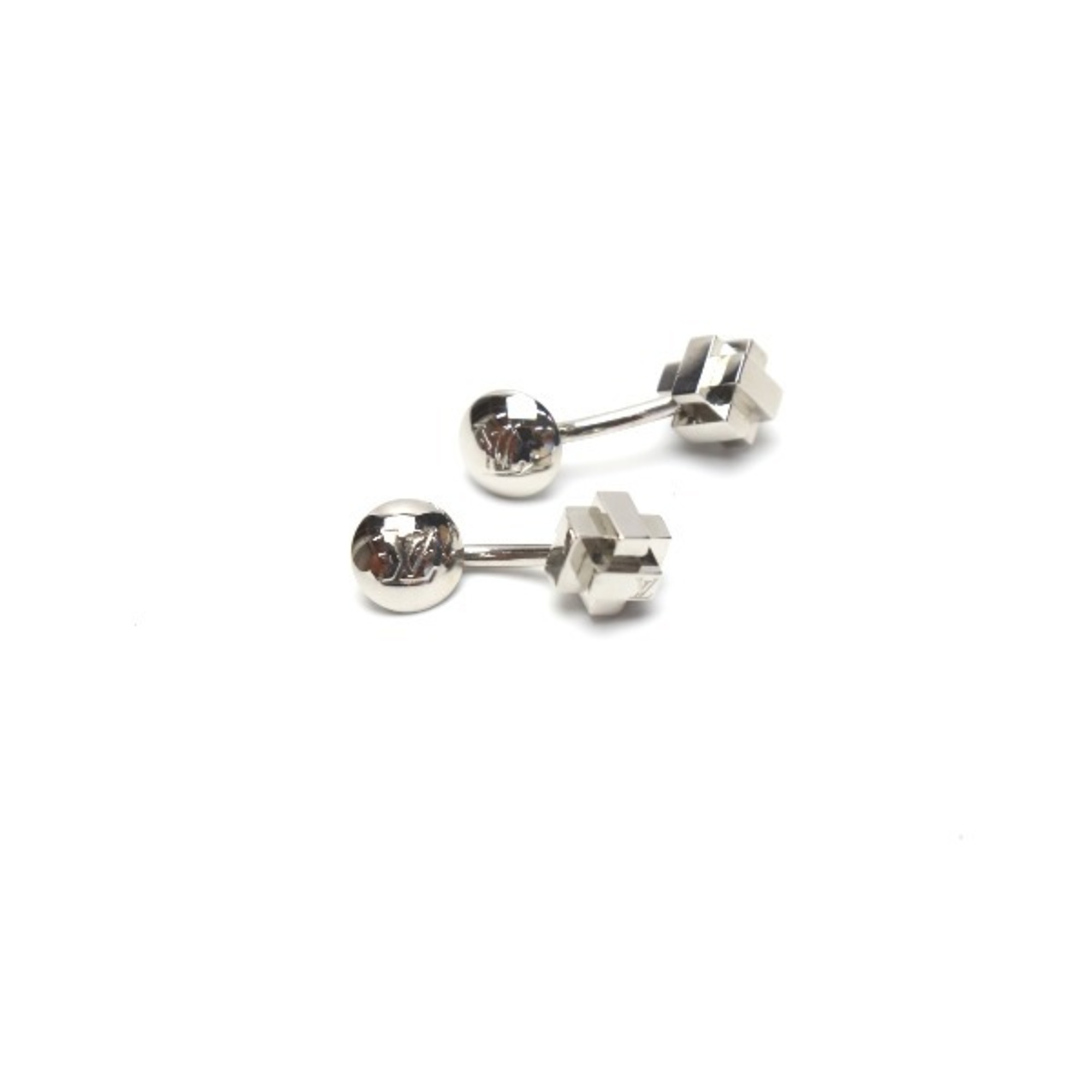Louis Vuitton Cufflinks Louis Vuitton Silver Lv